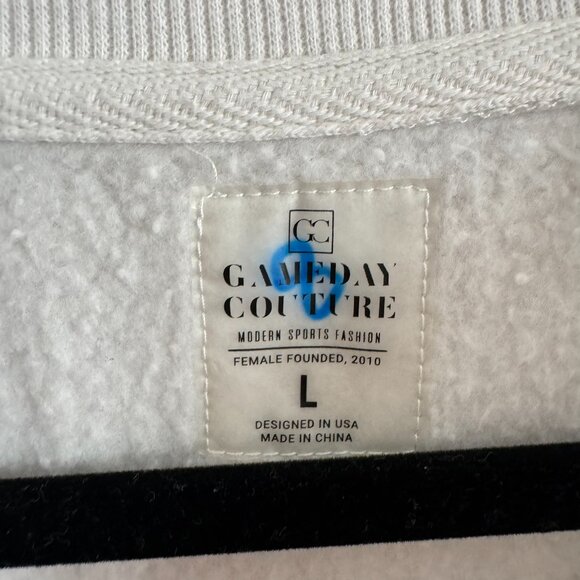 Green Bay Packers Football Sweatshirt by Gameday Couture - Women's L - Picture 3 of 4